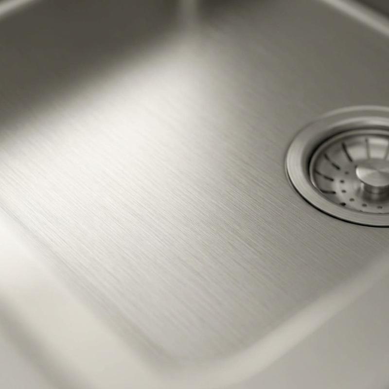 Pure.Sink Comfort Gun metal Grote Spoelbak 75x40cm Tapwing met kraanopening PCM7540T-61